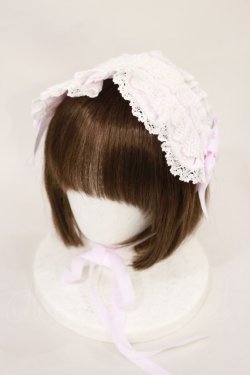 画像1: BABY,THE STARS SHINE BRIGHT / Creamy Ribbonヘッドドレス  ピンク H-24-11-10-1001-BA-AC-NS-ZH