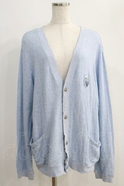 画像1: MILKBOY / COTTON CARDIGAN  ブルー H-24-11-10-056-MB-TO-KB-ZH