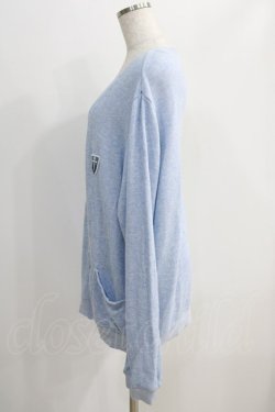 画像2: MILKBOY / COTTON CARDIGAN  ブルー H-24-11-10-056-MB-TO-KB-ZH