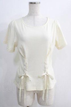 画像1: Fi.n.t / レースアップトップス Free OFF WHITE H-24-11-11-1058-CA-TO-NS-ZH