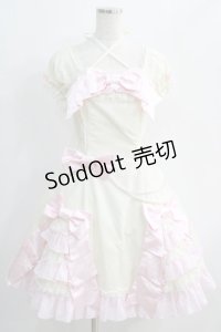 Angelic Pretty / リボンデコレーションワンピース Free オフ H-24-11-11-1002-AP-OP-NS-ZH