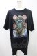 画像1: LAND by MILKBOY / ZOMBIE BEAR TEE  黒 H-24-11-11-020-MB-TO-KB-ZT1113H (1)