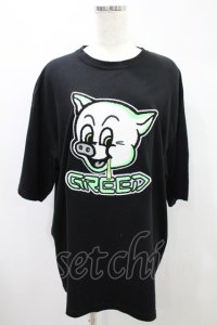 MILKBOY / GREED TEE  ブラック H-24-11-11-021-MB-TO-KB-ZT102