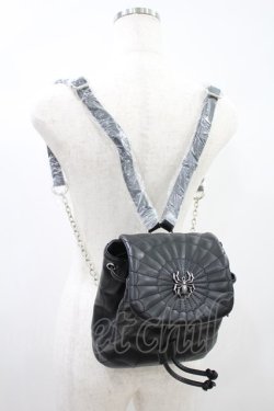 画像1: DOLLS KILL / Creep It Real Spider Backpack  黒 H-24-11-11-027-PU-BG-KB-ZH