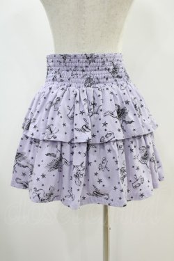 画像2: Candy Stripper / ZODIAC FRILL SKIRT  パープル H-24-11-12-009-PU-SK-KB-ZH