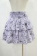 画像2: Candy Stripper / ZODIAC FRILL SKIRT  パープル H-24-11-12-009-PU-SK-KB-ZH (2)