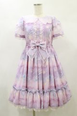 Angelic Pretty / Melty Skyワンピース Free ピンク H-24-11-13-038-AP-OP-NS-ZH