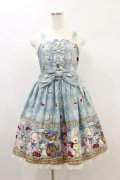 Angelic Pretty / Wonder Toy ジャンパースカートSet Free サックス H-24-11-13-025-AP-OP-NS-ZH