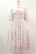 Angelic Pretty / Candy Petit Heartワンピース Free ピンク H-24-11-14-047-AP-OP-NS-ZH