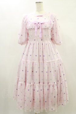 画像1: Angelic Pretty / Candy Petit Heartワンピース Free ピンク H-24-11-14-047-AP-OP-NS-ZH