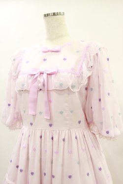 画像4: Angelic Pretty / Candy Petit Heartワンピース Free ピンク H-24-11-14-047-AP-OP-NS-ZH