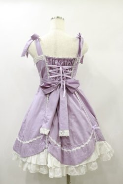 画像2: Angelic Pretty / 裾スカラップフリルジャンパースカート Free ラベンダー H-24-11-14-061-AP-OP-NS-ZH