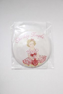 画像1: Shirley Temple / 缶バッジ  ピンク H-24-11-15-065-ET-ZA-KB-ZH