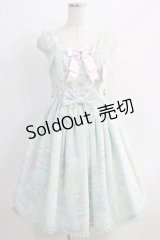 Angelic Pretty / Moco moco Bunnysジャンパースカート Free ミント H-24-11-16-039-AP-OP-NS-ZH