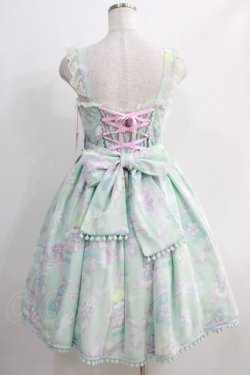 画像3: Angelic Pretty / Moco moco Bunnysジャンパースカート Free ミント H-24-11-16-039-AP-OP-NS-ZH