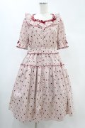 Melody BasKet / Little dot heartワンピース  レッド H-24-11-16-1010-LO-OP-KB-ZH