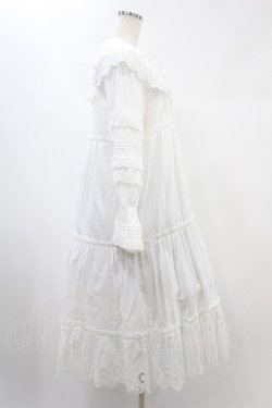 画像3: Candy Stripper / LACE COLLAR FRILL ONE-PIECE 2 オフホワイト H-24-11-16-1012-PU-OP-KB-ZH