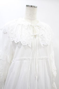 画像4: Candy Stripper / LACE COLLAR FRILL ONE-PIECE 2 オフホワイト H-24-11-16-1012-PU-OP-KB-ZH