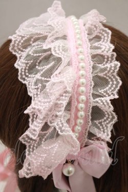 画像2: Angelic Pretty / Sweet Pearlヘッドドレス  ピンク H-24-11-16-008-AP-AC-NS-ZH