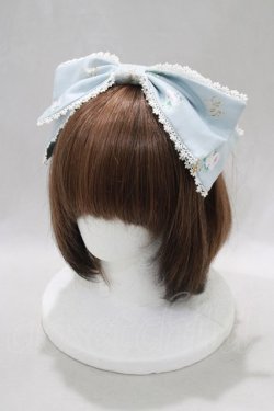 画像1: Angelic Pretty / Un Birthdayカチューシャ  サックス H-24-11-16-010-AP-AC-NS-ZH