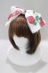 画像1: Angelic Pretty / Royal Crown Berryカチューシャ  シロ H-24-11-16-015-AP-AC-NS-ZH (1)