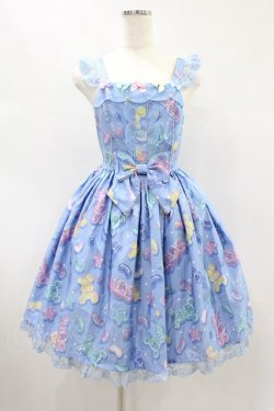 画像1: Angelic Pretty / Jelly Candy Toysジャンパースカート Free サックス H-24-11-17-1037-AP-OP-NS-ZH