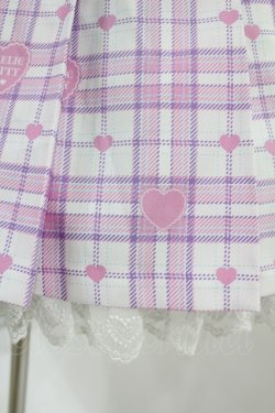 画像4: Angelic Pretty / Sprinkle Heart Tartanスカート Free シロ H-24-11-17-1041-AP-SK-NS-ZH