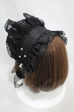 画像2: Angelic Pretty / Day Dreamブリム付きヘッドドレス  ブラック H-24-11-17-1008-AP-AC-NS-ZH