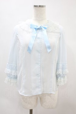 画像1: Angelic Pretty / ホイップDollブラウス Free サックス H-24-11-17-1055-AP-BL-NS-ZH