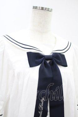 画像4: Angelic Pretty / Dolly Sailorブラウス Free オフ/ネイビー H-24-11-17-1027-AP-BL-NS-ZH