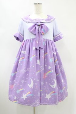 画像1: Angelic Pretty / Dream Skyカットワンピース Free ラベンダー H-24-11-17-1032-AP-OP-NS-ZH