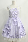 Angelic Pretty / Dreamy Fairyジャンパースカート Free ラベンダー H-24-11-18-053-AP-OP-NS-ZH