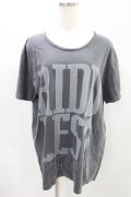 Candy Stripper / RIDDLES CANDY Tee  グレー H-24-11-19-012-PU-TO-KB-ZT1121H