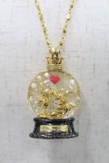 Q-pot. / Mickey＆Minnie's Dreamy Snow Dome Necklace   H-24-11-19-025-QP-AC-KB-ZH