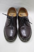 Dr.Martens （Getta Grip） / 3EYE SHOE UK4 バーガンディ H-24-11-20-063-PU-SH-KB-ZH