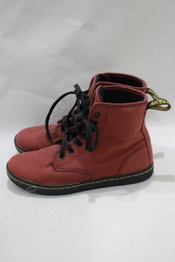 画像2: Dr.Martens （Getta Grip） / ハイカットスニーカー UK4 チェリーレッド H-24-11-20-064-PU-SH-KB-ZH