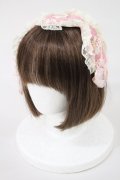 Angelic Pretty / Sweet Cream Princessカチューシャ - ピンク H-24-11-22-037-AP-AC-NS-ZH