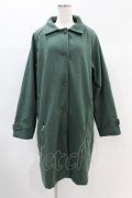 NieR Clothing / ジェンダーレス4POCKET LONG COAT  グリーン H-24-11-22-1035-PU-CO-KB-ZH