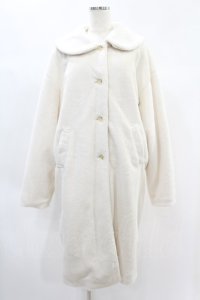 Candy Stripper / POWDERY FUR COAT  オフ H-24-11-22-1019-PU-CO-KB-ZH