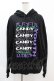 画像1: Candy Stripper / PLAYFUL SWEAT HOODIE  ブラック H-24-11-22-1026-PU-TO-KB-ZH (1)