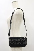 Qutie Frash / ショルダーミニBAG  黒 H-24-11-23-017-QU-BG-KB-ZH