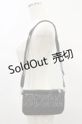 Qutie Frash / ショルダーミニBAG  黒 H-24-11-23-017-QU-BG-KB-ZH