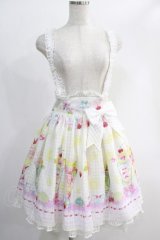 Angelic Pretty / Dreamy Parfaitスカート Free 白 H-24-11-24-026-AP-SK-NS-ZH