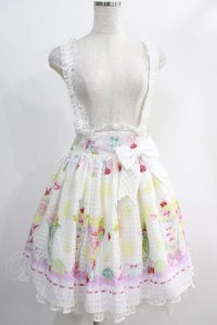 Angelic Pretty / Dreamy Parfaitスカート Free 白 H-24-11-24-026-AP-SK-NS-ZH