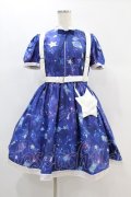 Angelic Pretty / Galaxy Cocktailワンピース Free ブルー H-24-11-24-1022-AP-OP-NS-ZH