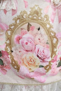 画像4: Angelic Pretty / Rose Museumジャンパースカート Free アイボリー H-24-11-24-012-AP-OP-NS-ZH