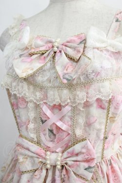 画像5: Angelic Pretty / Rose Museumジャンパースカート Free アイボリー H-24-11-24-012-AP-OP-NS-ZH