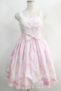 Angelic Pretty / Dream Fantasyラウンド切替ジャンパースカートSet Free ピンク H-24-11-24-015-AP-OP-NS-ZH