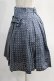 画像2: Jane Marple / Dot jacquard tuck skirt  ブルーグレー H-24-11-25-027-JM-SK-KB-ZH (2)