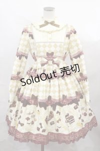 Angelic Pretty / Antique Chocolaterieワンピース Free アイボリー H-24-11-25-1011-AP-OP-NS-ZH